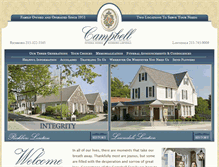 Tablet Screenshot of campbellfh.com